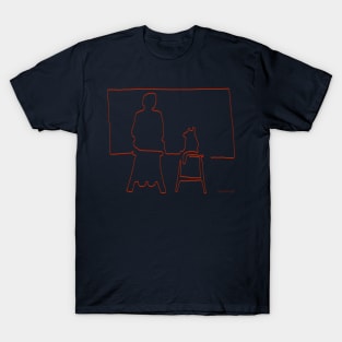 Window Watchers Orange - Oneliner T-Shirt